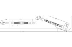 Brzdová hadice MOTAQUIP VBH1232