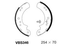 Sada brzdových čelistí MOTAQUIP VBS346