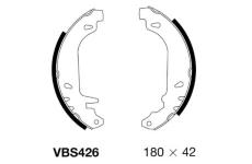 Sada brzdových čelistí MOTAQUIP VBS426
