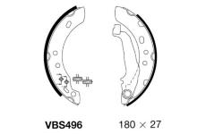 Sada brzdových čelistí MOTAQUIP VBS496