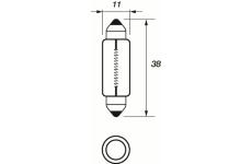 Žárovka, nástupní světlo MOTAQUIP VBU239