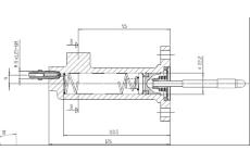 Pomocný válec, spojka MOTAQUIP VSC113