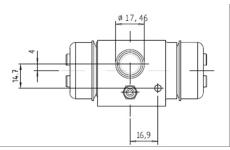 Válec kolové brzdy MOTAQUIP VWC485