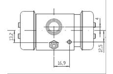 Válec kolové brzdy MOTAQUIP VWC490