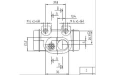 Válec kolové brzdy MOTAQUIP VWC554