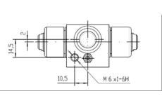 Válec kolové brzdy MOTAQUIP VWC730