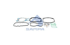 Sada těsnění, hlava válce SAMPA 040.628