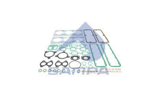 Sada těsnění, hlava válce SAMPA 040.630