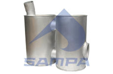 Střední-/zadní tlumič výfuku SAMPA 061.368