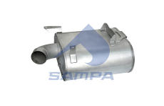 Střední-/zadní tlumič výfuku SAMPA 079.182