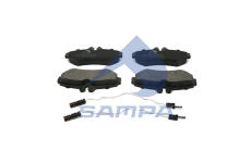 Sada brzdových destiček, kotoučová brzda SAMPA 092.666