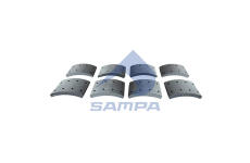 Sada brzdoveho oblozeni, bubnova brzda SAMPA 093.756