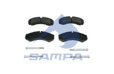 Sada brzdových destiček, kotoučová brzda SAMPA 093.843