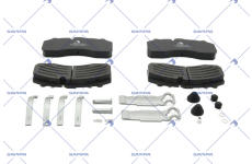 Sada brzdových destiček, kotoučová brzda SAMPA 096.605A