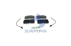 Sada brzdových destiček, kotoučová brzda SAMPA 096.1815