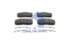 Sada brzdových destiček, kotoučová brzda SAMPA 096.611