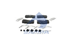 Sada brzdových destiček, kotoučová brzda SAMPA 096.616