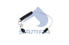 Výstražný kontakt, opotřebení obložení SAMPA 209.256