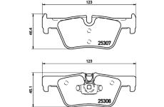 Sada brzdových destiček, kotoučová brzda HELLA PAGID 8DB 355 019-971