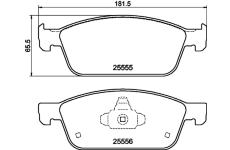 Sada brzdových destiček, kotoučová brzda HELLA PAGID 8DB 355 025-511