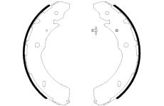 Sada brzdových čelistí HELLA PAGID 8DB 355 038-031