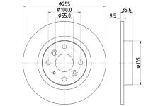 Brzdový kotouč HELLA PAGID 8DD 355 134-831