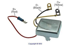 Regulátor napětí alternátoru Lucas 37613