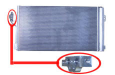 Kondenzátor, klimatizace AUTOCLIMA 30311675CP