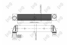 Chladič turba ABAKUS 004-018-0008