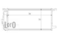Kondenzátor, klimatizace LORO 007-016-0008