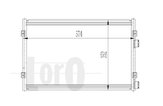 Kondenzátor, klimatizace LORO 008-016-0002