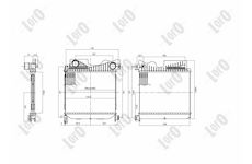 Chladič turba ABAKUS 008-018-0001