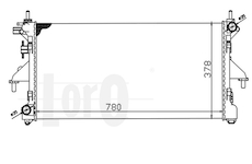 Chladič, chlazení motoru ABAKUS 009-017-0040-B