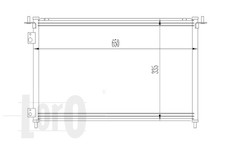 Kondenzátor, klimatizace ABAKUS 018-016-0017