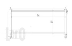 Kondenzátor, klimatizace ABAKUS 018-016-0018