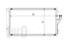 Kondenzátor, klimatizace ABAKUS 019-016-0018
