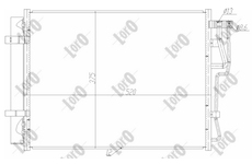 Kondenzátor, klimatizace ABAKUS 019-016-0046