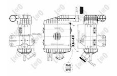 Chladič turba ABAKUS 019-018-0002