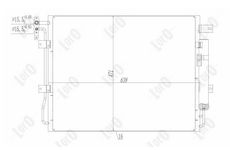 Kondenzátor, klimatizace ABAKUS 027-016-0008