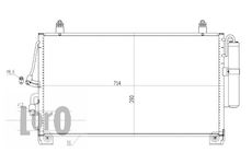 Kondenzátor, klimatizace ABAKUS 033-016-0005
