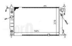 Chladič, chlazení motoru ABAKUS 037-017-0007