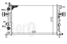 Chladič, chlazení motoru ABAKUS 037-017-0032