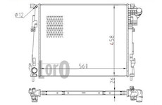 Chladič, chlazení motoru ABAKUS 037-017-0089
