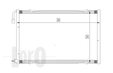 Kondenzátor, klimatizace ABAKUS 038-016-0011