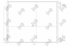 Kondenzátor, klimatizace ABAKUS 042-016-0048