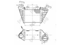 chladič turba ABAKUS 053-018-0016