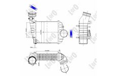 Chladič turba ABAKUS 053-018-0017