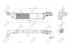 Chladič turba ABAKUS 054-018-0013