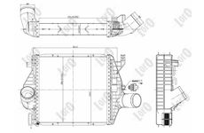 Chladič turba ABAKUS 054-018-0015