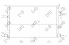 Kondenzátor, klimatizace ABAKUS 055-016-0006